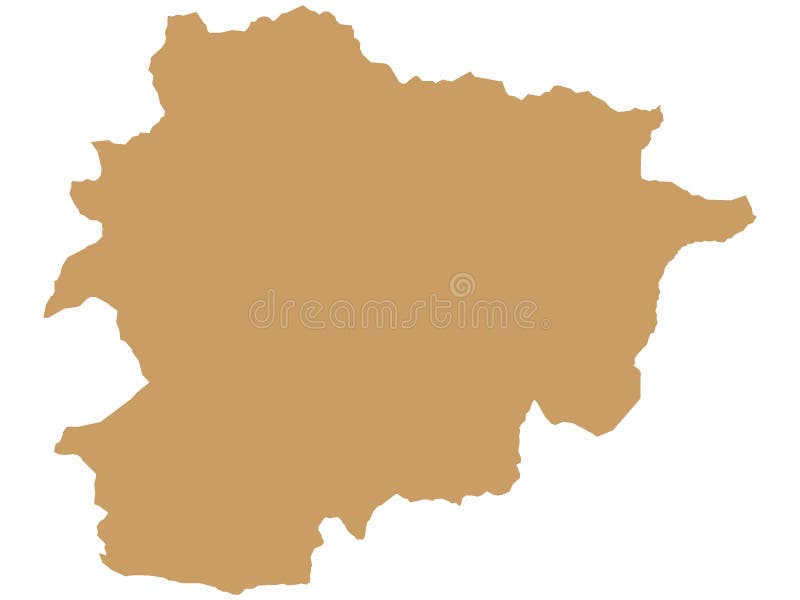 希腊的欧洲国家布朗地图.